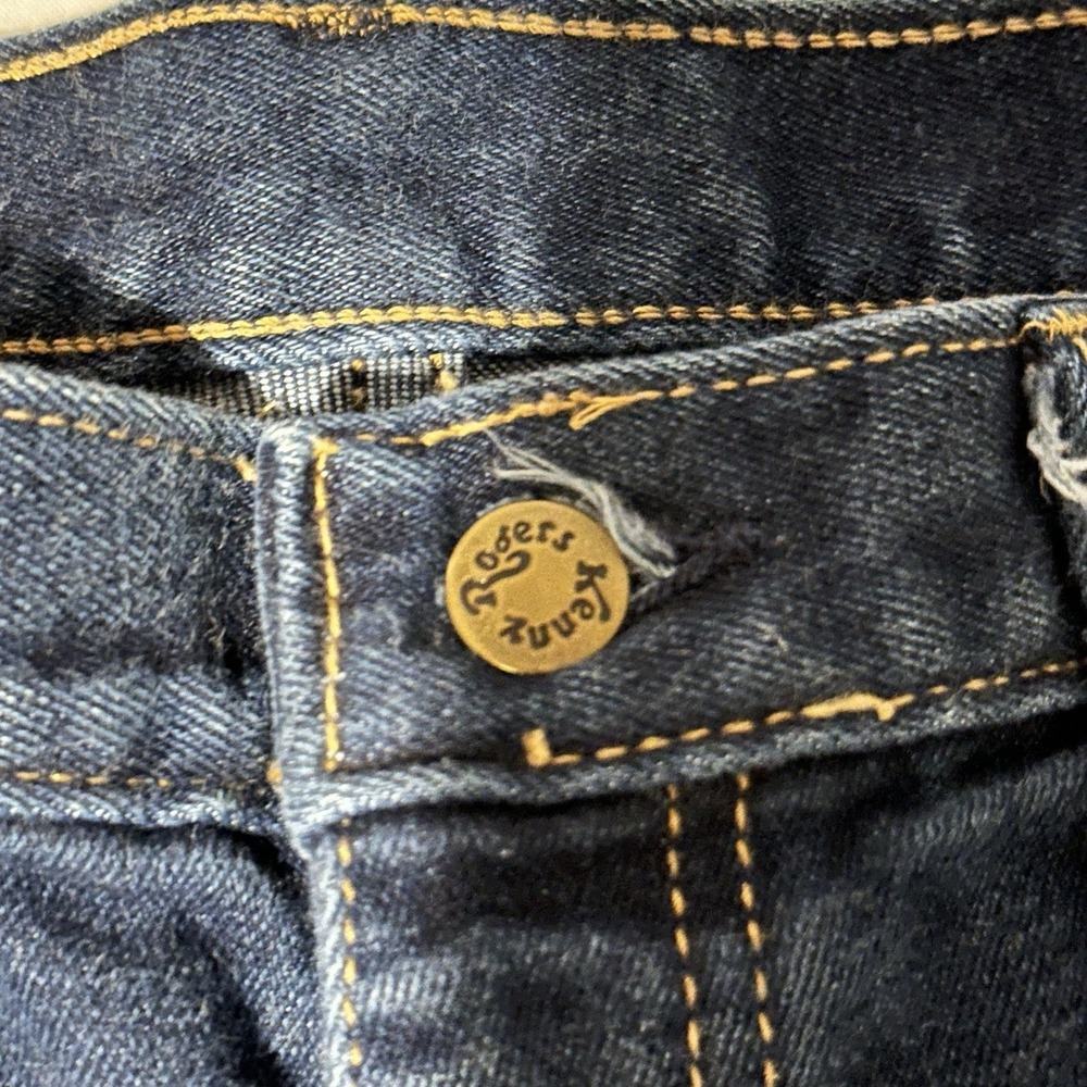 Vintage Kenny Rogers Western Collection America Jeans Mens 38 Indigo Made in USA